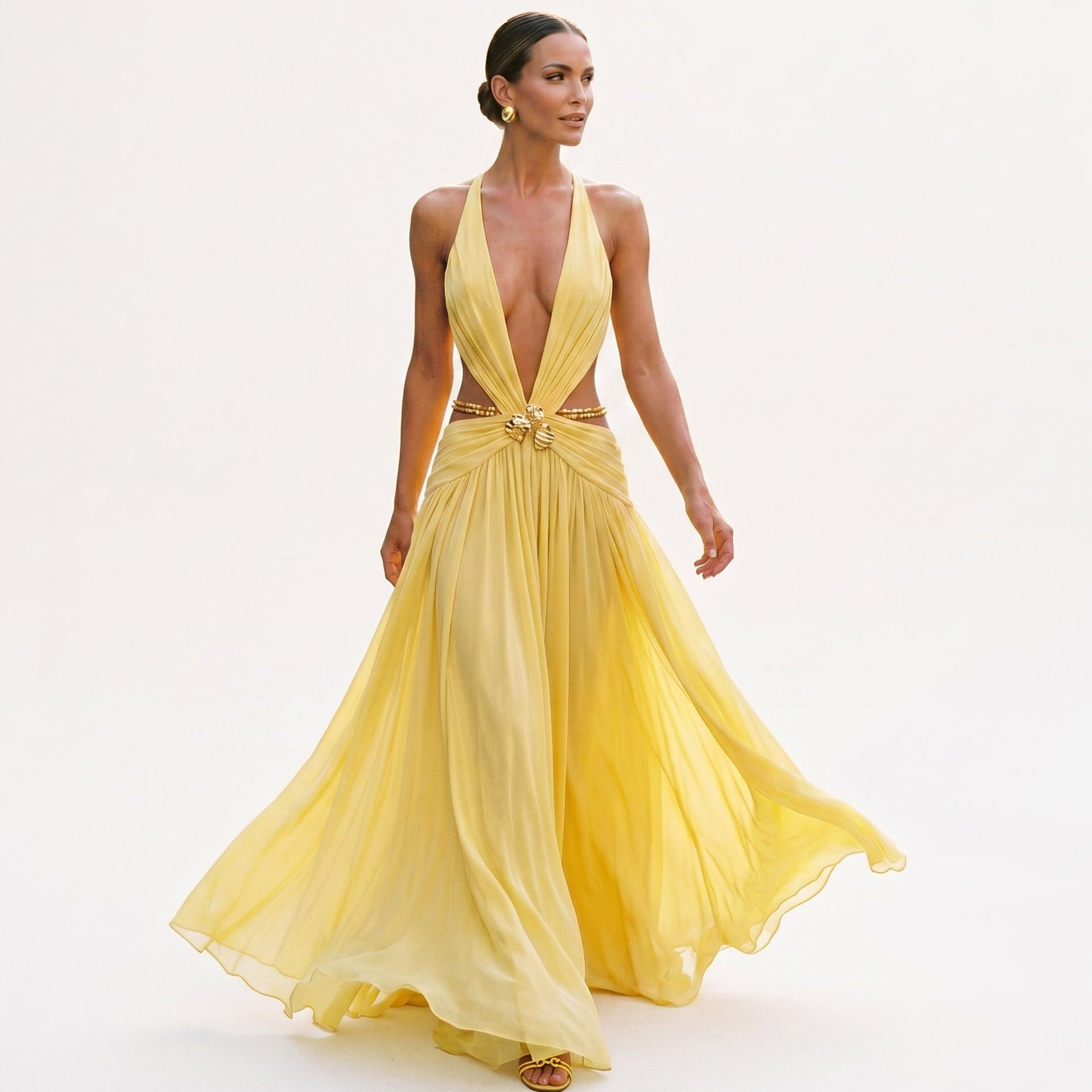 Vivienne | Women's Chiffon Evening Dress oaklynwear