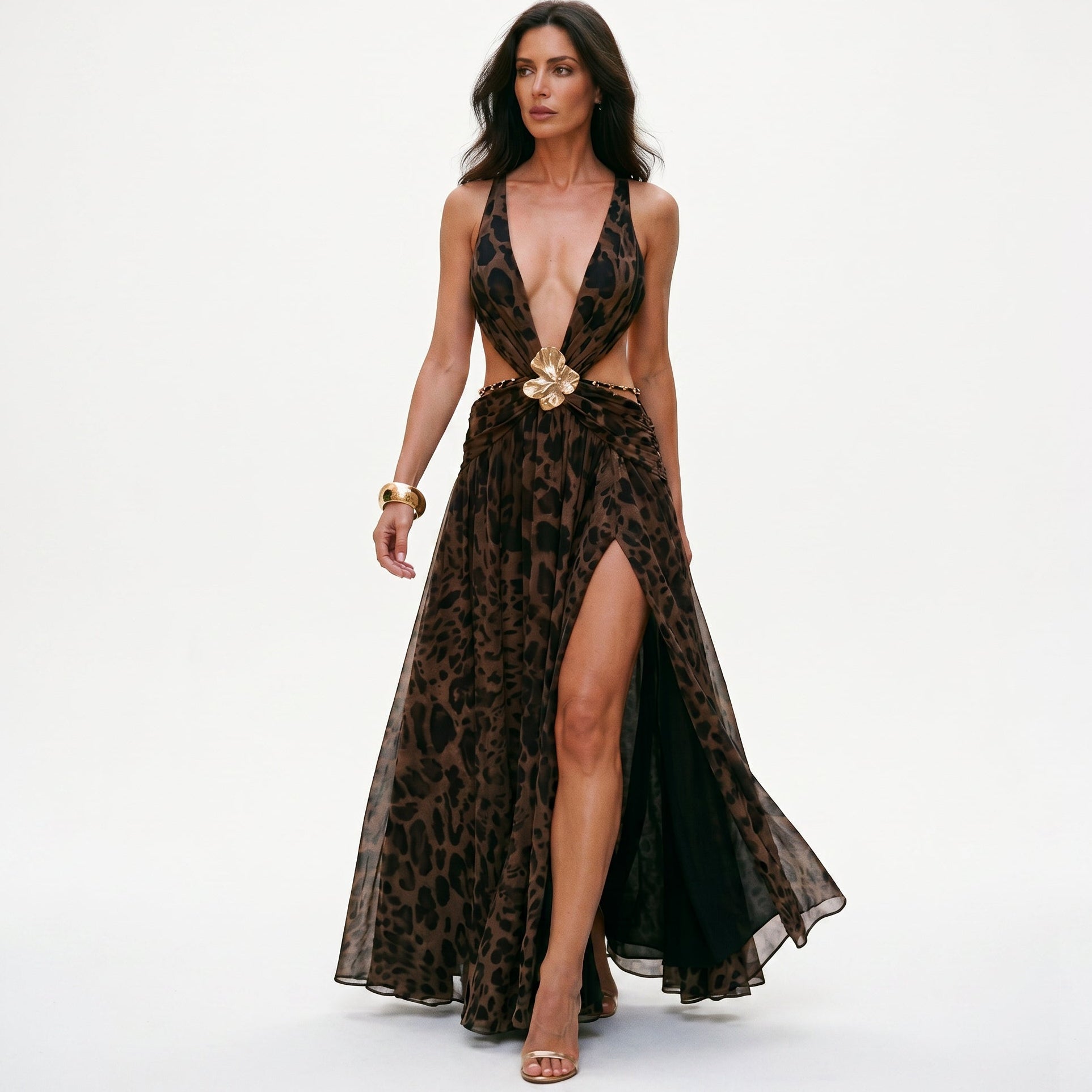 Vivienne | Women's Chiffon Evening Dress oaklynwear