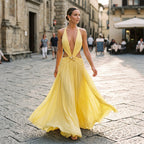 Vivienne | Women's Chiffon Evening Dress oaklynwear