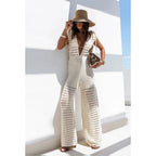 Sienna | Women's Backless Knit Jumpsuit oaklynwear