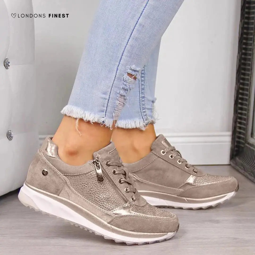 Pearl™ | Women's Orthopedic Arch Support Shoes – Memory Foam Cushioning & Elegant Everyday Style oaklynwear