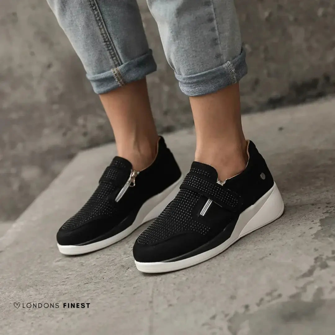 Stone™ | Women's Orthopedic Shoes – Memory Foam Arch Support & Breathable Everyday Elegance oaklynwear