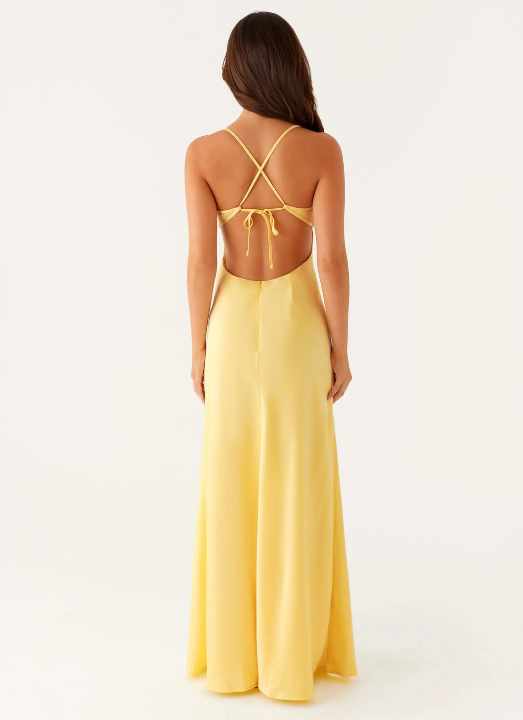 Maxi Dress with Sweetheart Neckline & Keyhole Detail – Luxurious... oaklynwear