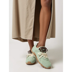 Suede™ | Women's Dual-Lace Suede Sneakers – Premium Texture & Cushioned Everyday Style oaklynwear