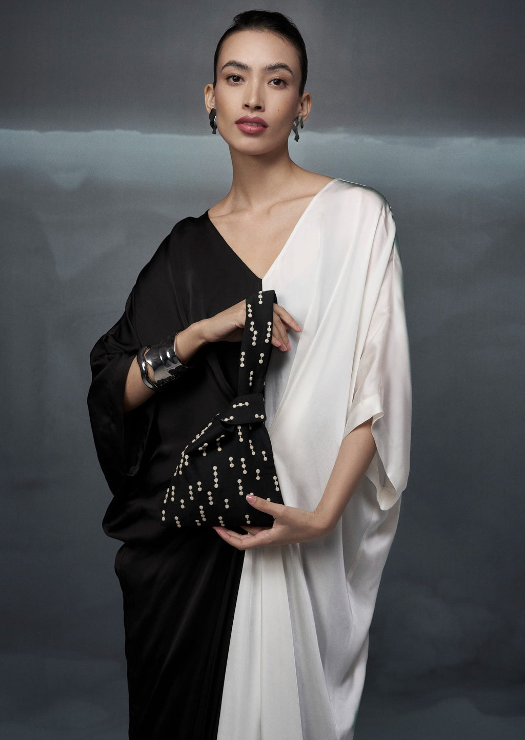 Rothko | Pinched Detail Maxi Gown oaklynwear