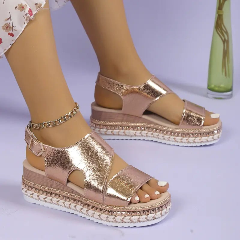 Mila | Glamour Platform Sandals oaklynwear