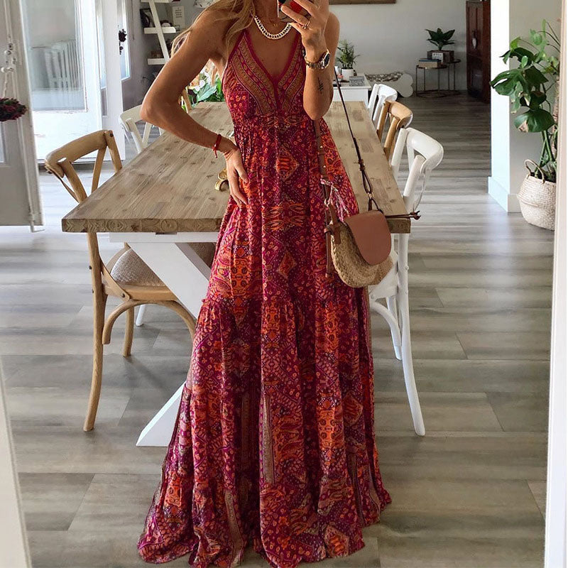 Colette | Women's Boho Maxi Dress oaklynwear