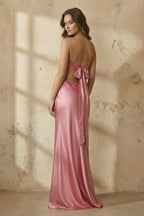 Celeste | Women's Satin Prom Dress oaklynwear
