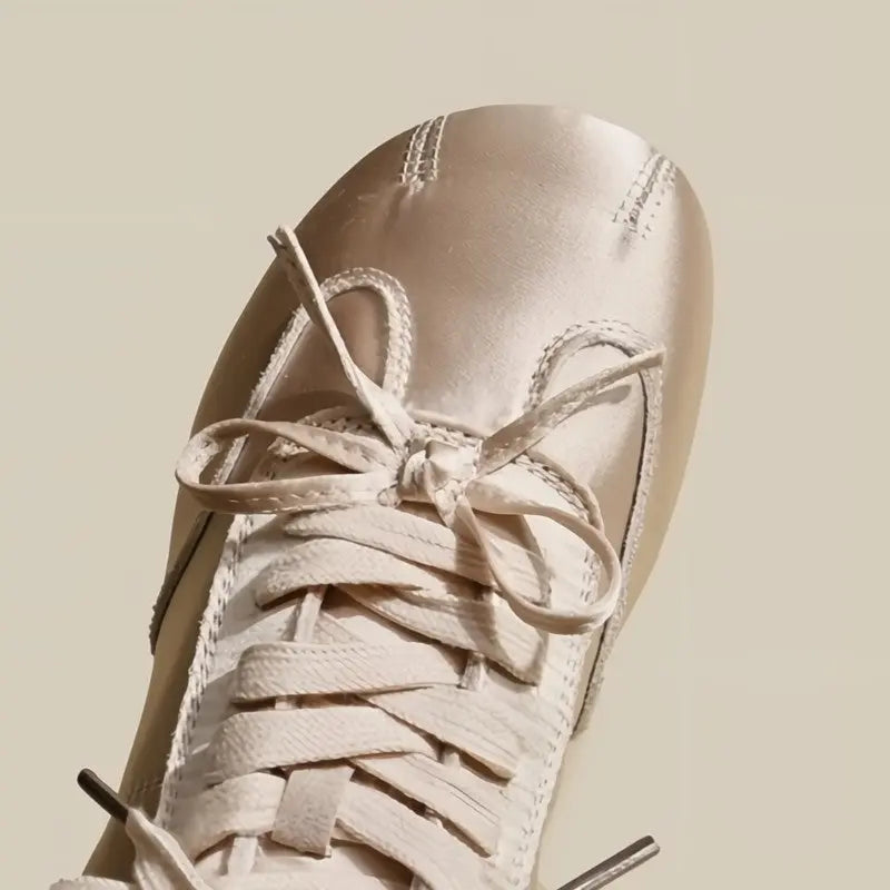 Sheen™ | Women's Satin Trainers – Elegant Finish & Lightweight Cushioned Everyday Style oaklynwear