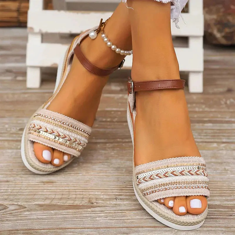 Luna | Relaxed Summer Sandals oaklynwear