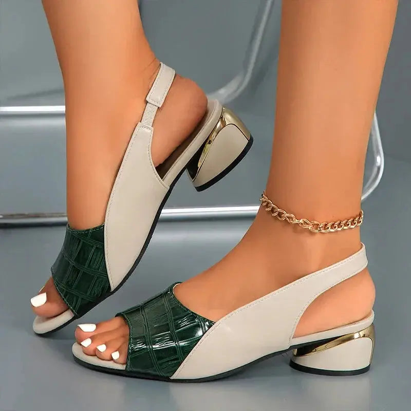 Isla | Leather Comfort Sandals oaklynwear