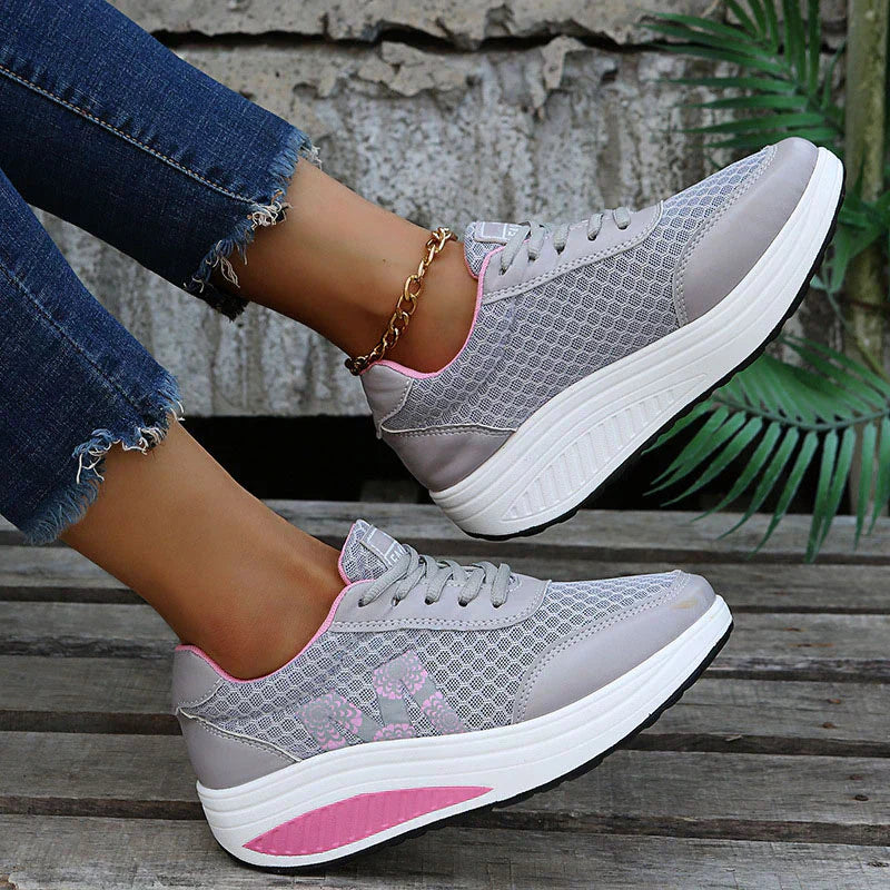 Align™ | Women's Orthopedic Corrective Walking Sneakers – Air Cushion Sole & Posture Support