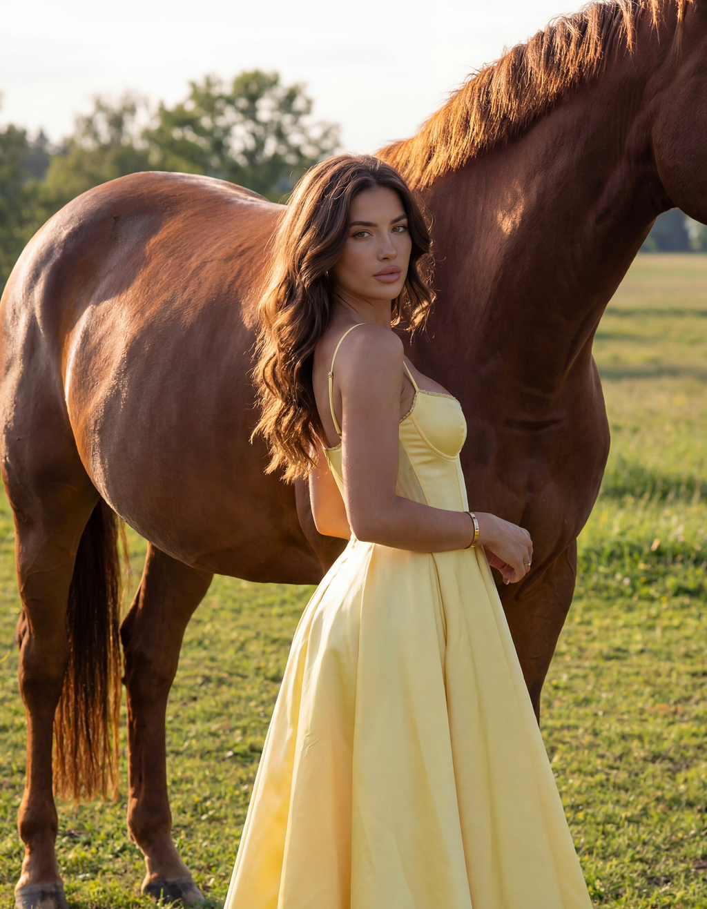 Selene | Tulle Sweetheart Corset Midi Dress oaklynwear