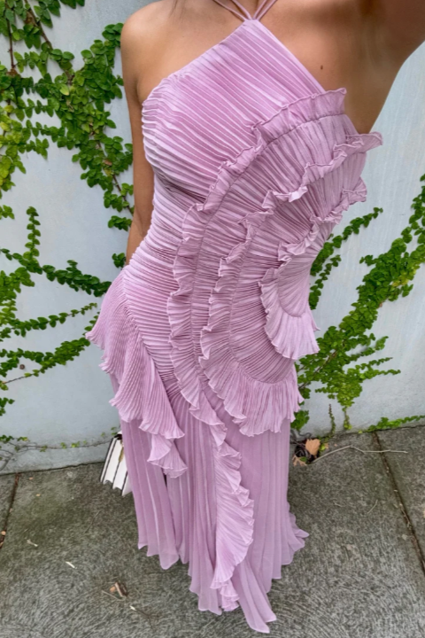 Estelle | Women's Elegant Halter Dress oaklynwear