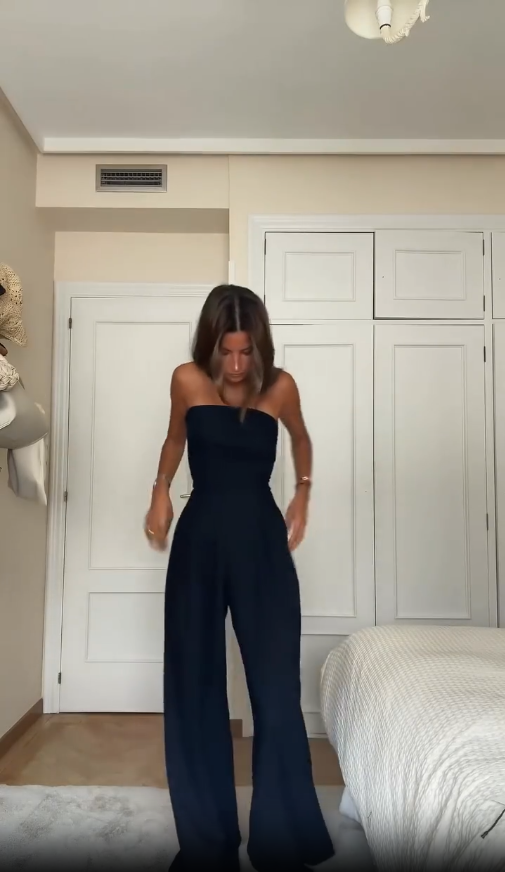 Nadine | Elegant Slip-On Wide-Leg Jumpsuit oaklynwear