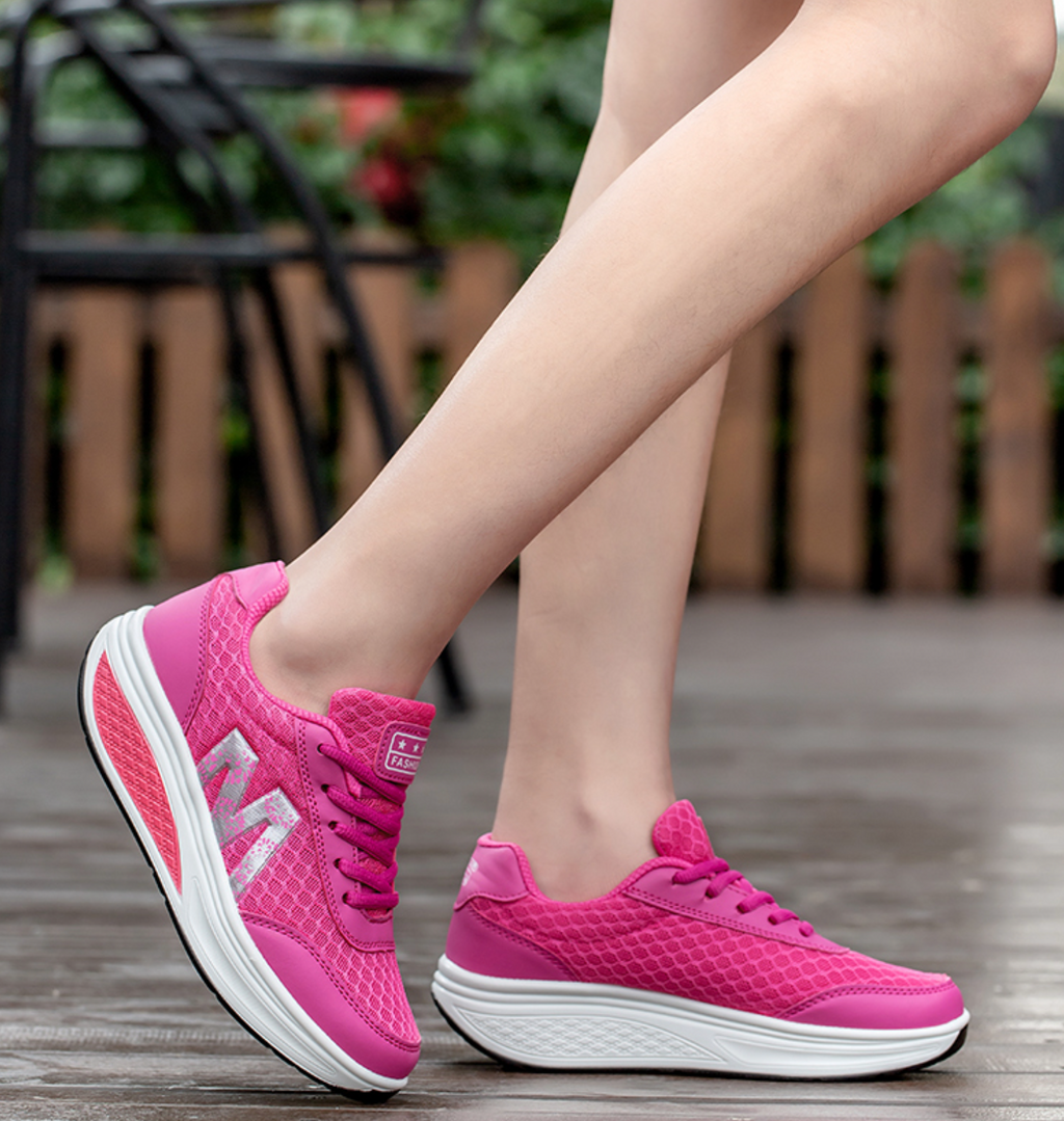 Align™ | Women's Orthopedic Corrective Walking Sneakers – Air Cushion Sole & Posture Support
