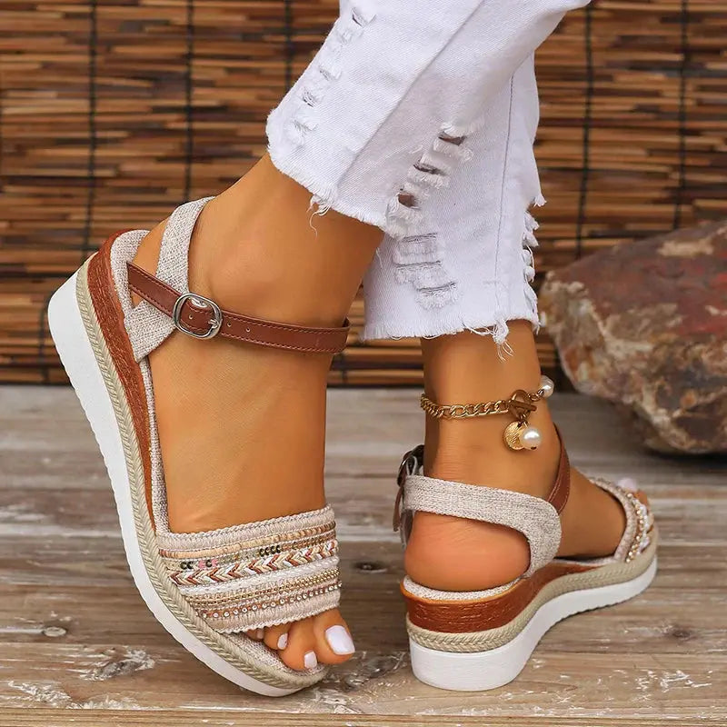Luna | Relaxed Summer Sandals oaklynwear