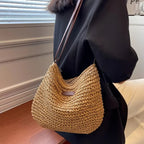 Summer Crossbody Straw Bag oaklynwear