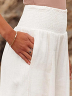Susan™ | Flowing Beach Pants with Wide Legs oaklynwear