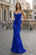 Flora | Women's Floral Embroidery Prom Dress oaklynwear