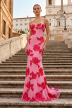 Flora | Women's Floral Embroidery Prom Dress oaklynwear