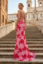 Flora | Women's Floral Embroidery Prom Dress oaklynwear