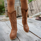Damaris | Women's Wide Calf Western Cowboy Boots oaklynwear