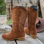 Damaris | Women's Wide Calf Western Cowboy Boots oaklynwear