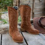 Damaris | Women's Wide Calf Western Cowboy Boots oaklynwear