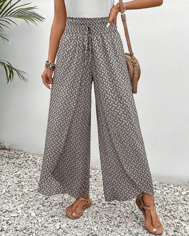 Vera™ | Relaxed Wide Leg Trousers oaklynwear