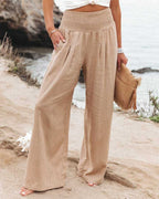 Susan™ | Flowing Beach Pants with Wide Legs oaklynwear