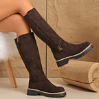 Sable | Women's Knee High Boots with Block Heel oaklynwear