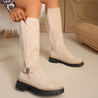 Sable | Women's Knee High Boots with Block Heel oaklynwear