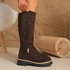 Sable | Women's Knee High Boots with Block Heel oaklynwear