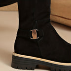 Sable | Women's Knee High Boots with Block Heel oaklynwear