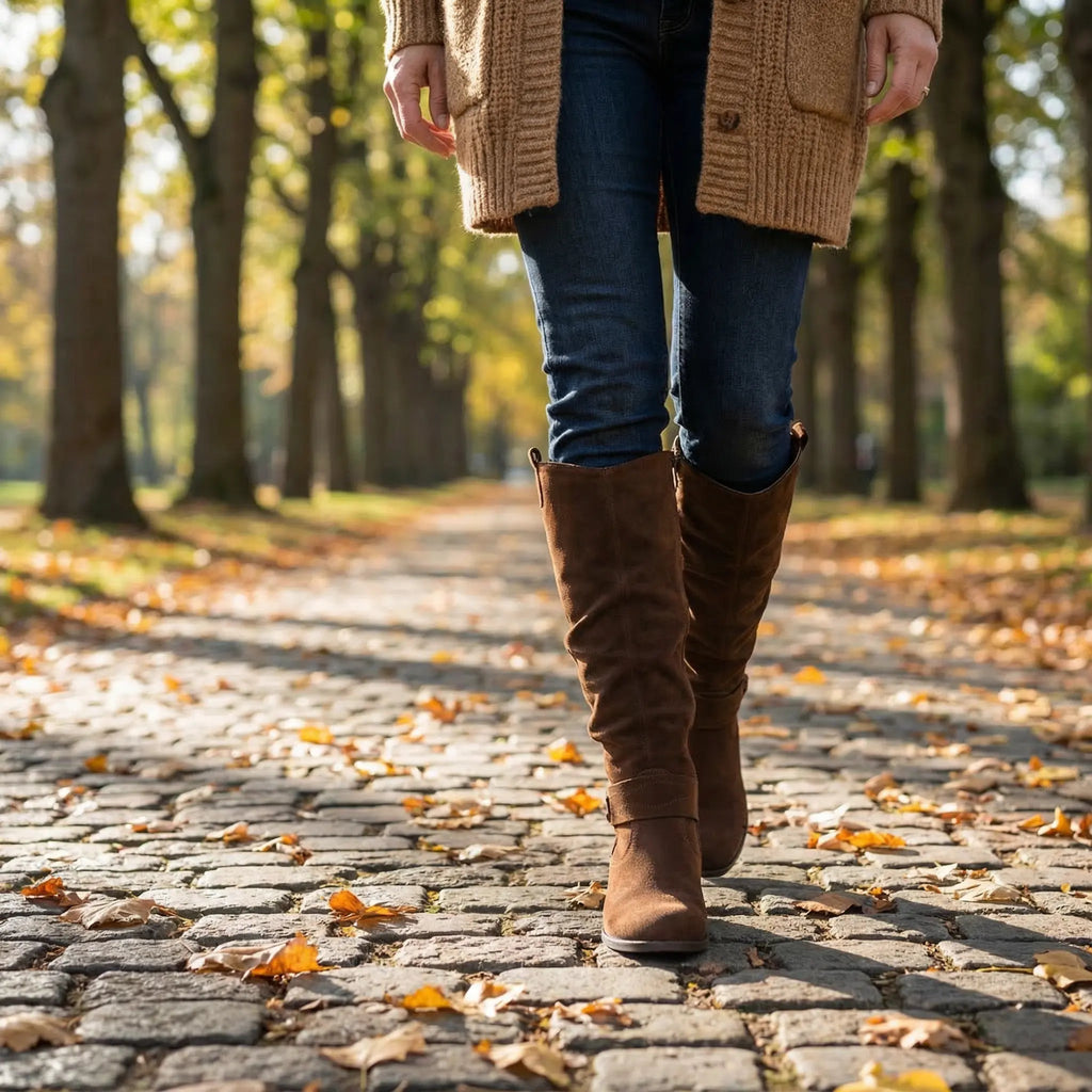 Lavinia | Women's Knee High Slouch Boots oaklynwear