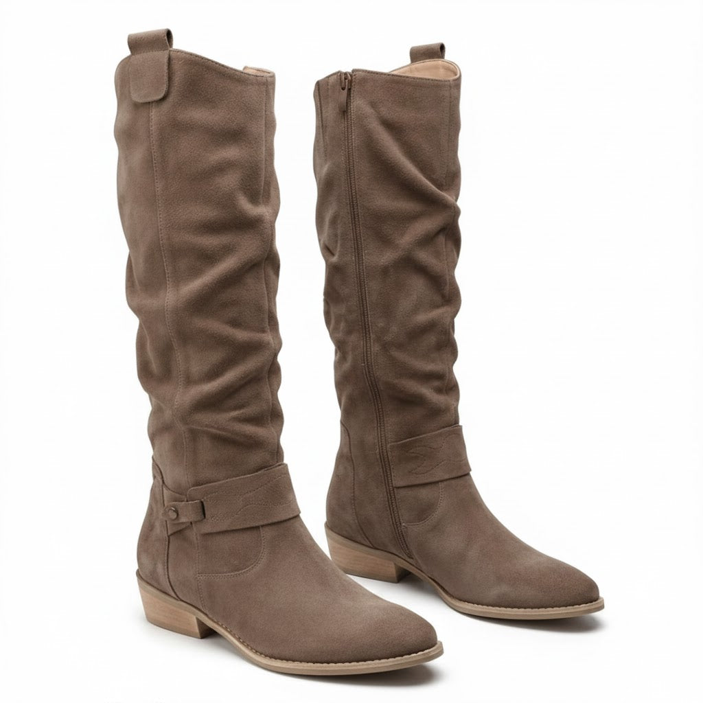 Lavinia | Women's Knee High Slouch Boots oaklynwear