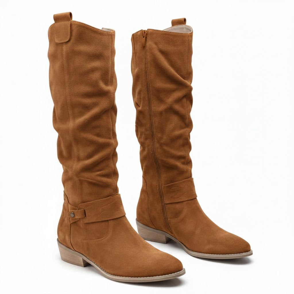 Lavinia | Women's Knee High Slouch Boots oaklynwear