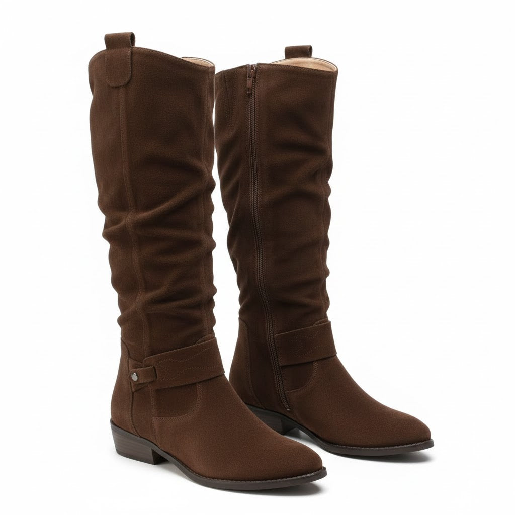 Lavinia | Women's Knee High Slouch Boots oaklynwear