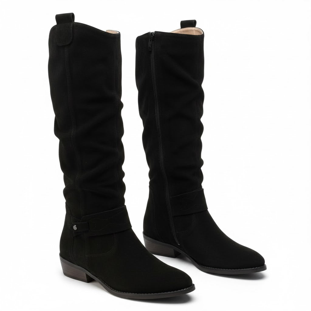 Lavinia | Women's Knee High Slouch Boots oaklynwear