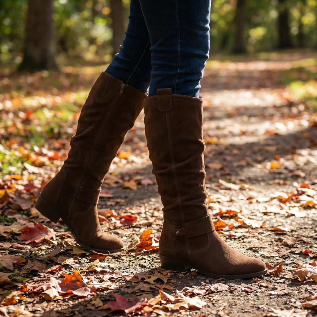 Lavinia | Women's Knee High Slouch Boots oaklynwear