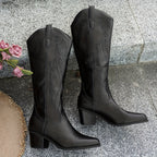 Fenella | Women's Wide Calf Western Cowboy Boots oaklynwear