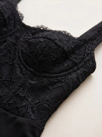 Women's Sexy Lace Neckline Slim Fit Dress – Elegant Bodycon Mini... oaklynwear