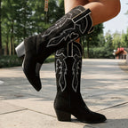 Blythe | Women's Wide Calf Western Cowboy Boots oaklynwear