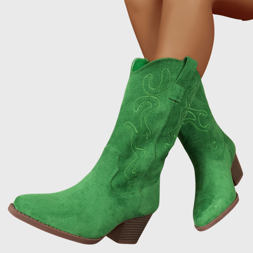 Brecka | Women's Wide Calf Western Cowboy Boots oaklynwear