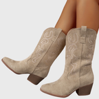 Brecka | Women's Wide Calf Western Cowboy Boots oaklynwear