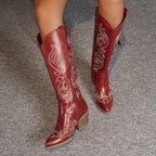 Brecken | Women's Wide Calf Western Cowboy Boots oaklynwear