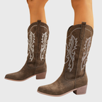Cambria | Women's Wide Calf Western Cowboy Boots oaklynwear