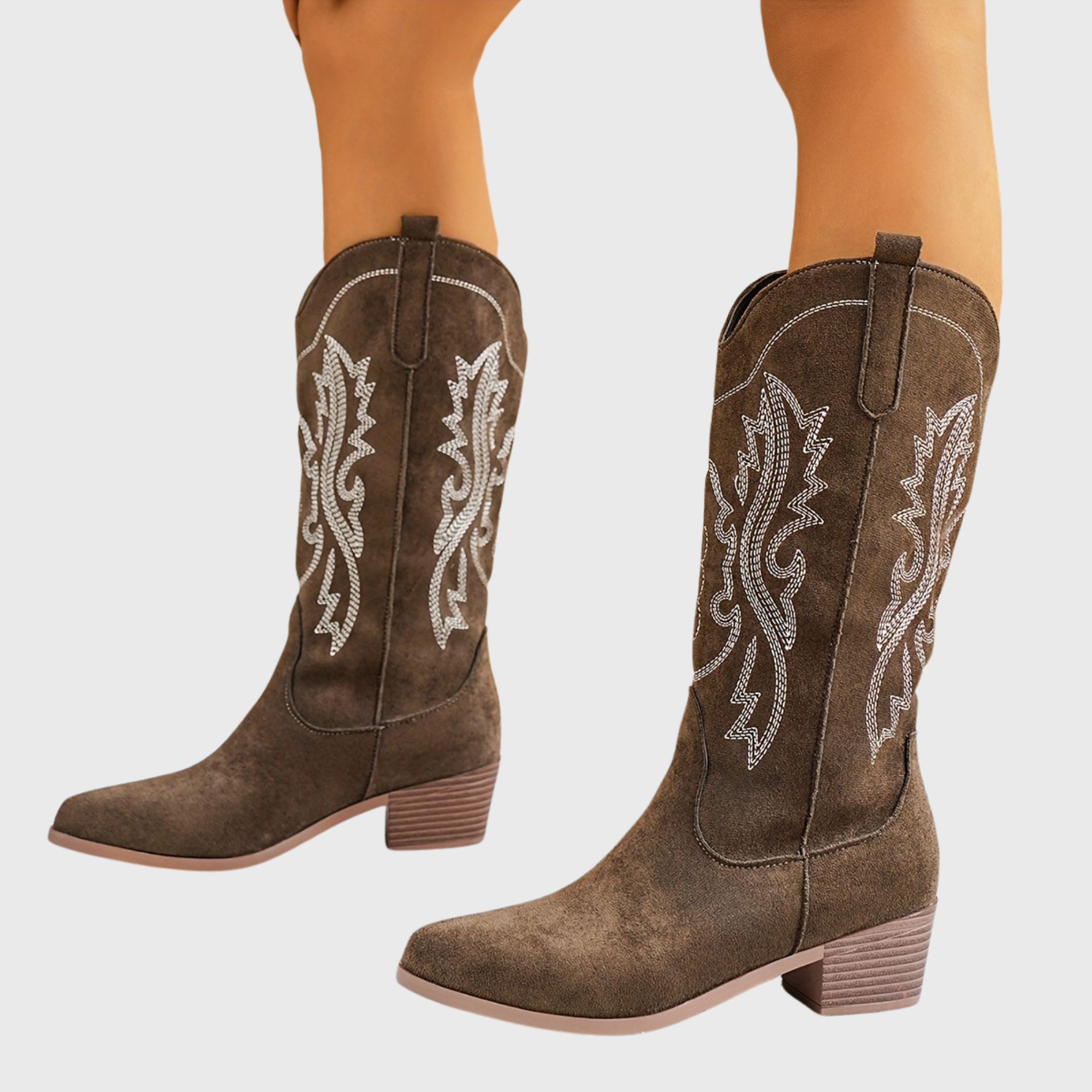Cambria | Women's Wide Calf Western Cowboy Boots oaklynwear