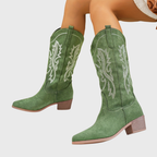 Cambria | Women's Wide Calf Western Cowboy Boots oaklynwear